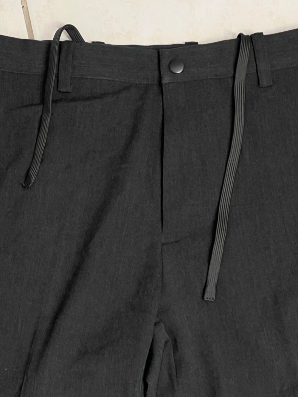 Quince 24/7 Smart Tech Chino Pants Men 32x32 Gray Ultra Stretch Drawstring - Picture 6 of 13